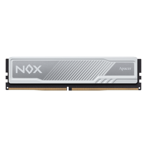 Apacer NOX 16Go (2x 8Go) DDR4 3200 MHz CL16 White Apacer NOX 16Go (2x 8Go) DDR4 3200 MHz CL16 White